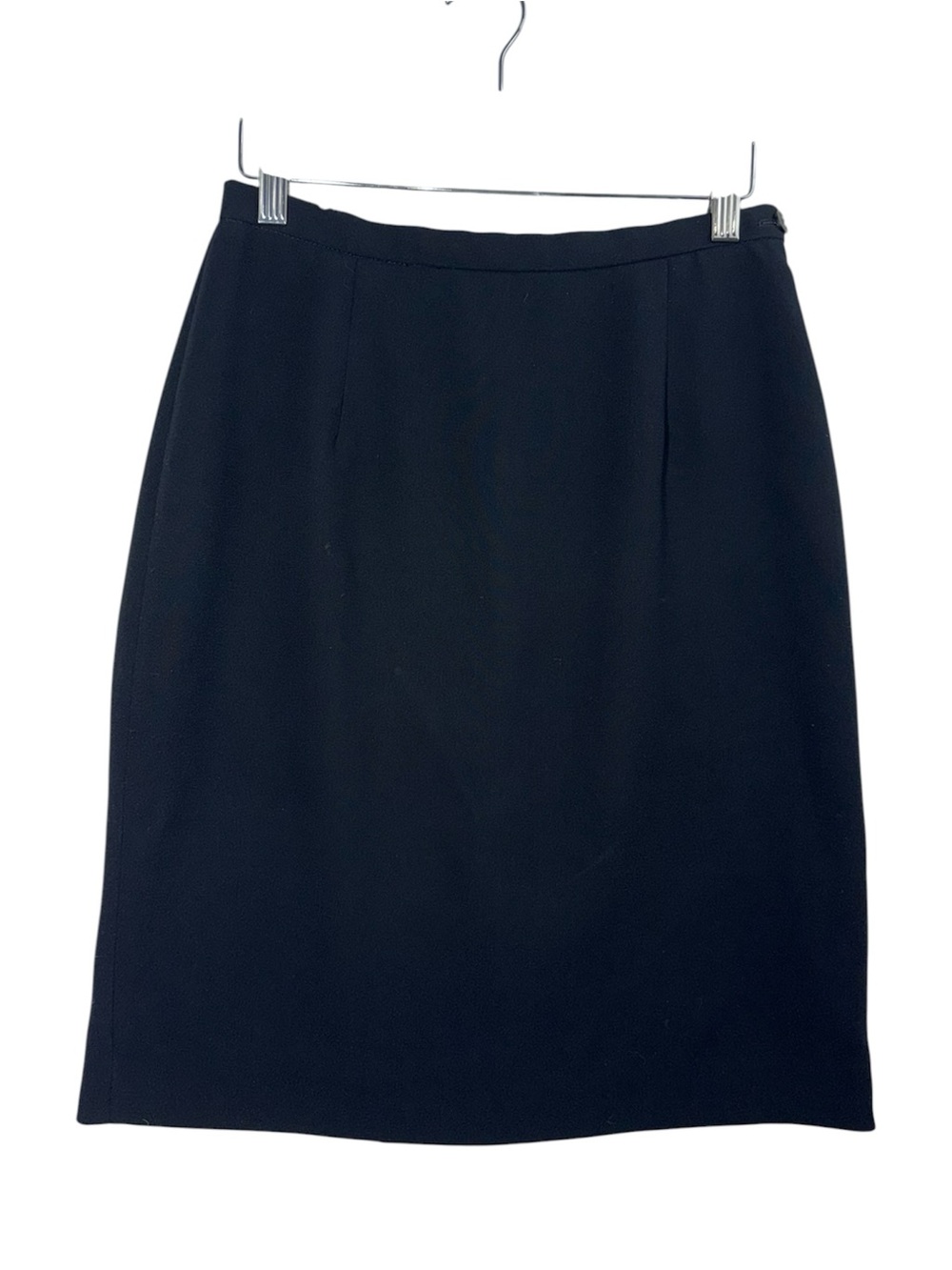 Jones New York Business Casual Formal Knee Length Mini Skirt Black Stewardess